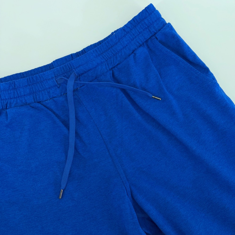 Quince Royal Blue Joggers Drawstring Waist Sweatpants Large